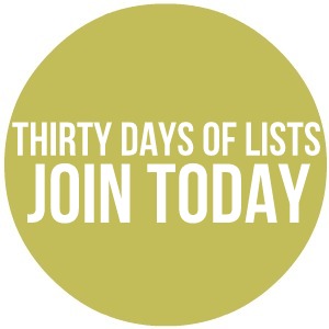 Join 30 Days of Lists